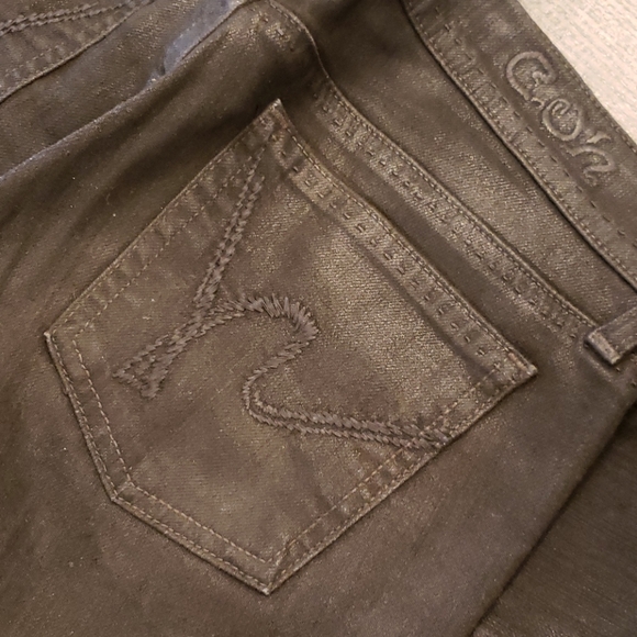 COH waxed Ava straight leg jeans 25 - Picture 3 of 5